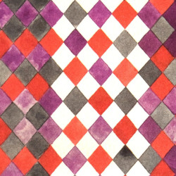 Damier multicolore: collection LIN ethnique chic