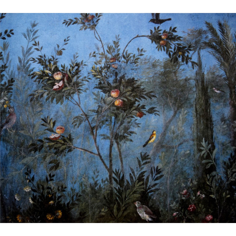 Oiseaux dans un verger