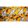 Libellule sur son nénuphar collection LIN fresque antique
