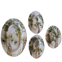 Plat ovale Oasis