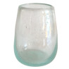 cruche égyptienne en verre recyclé soufflé à la bouche