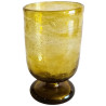 cruche égyptienne en verre recyclé soufflé à la bouche