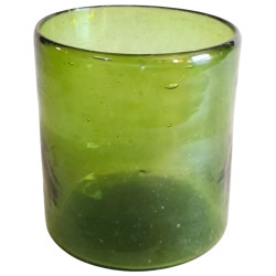 cruche égyptienne en verre recyclé soufflé à la bouche