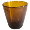 cruche égyptienne en verre recyclé soufflé à la bouche