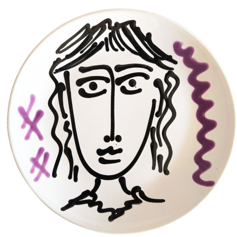 Assiette Visage