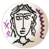 Assiette Visage