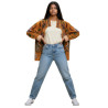Veste velours brodée