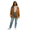 Veste velours brodée
