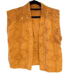 Veste velours avec paillettes