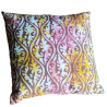 Coussin coton texturé