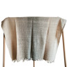 Plaid bicolore en lin