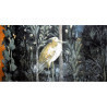 Libellule sur son nénuphar collection LIN fresque antique