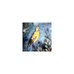 Libellule sur son nénuphar collection LIN fresque antique