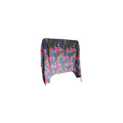 Plaid en coton vintage à décor floral coloré – Jeté de lit bohème